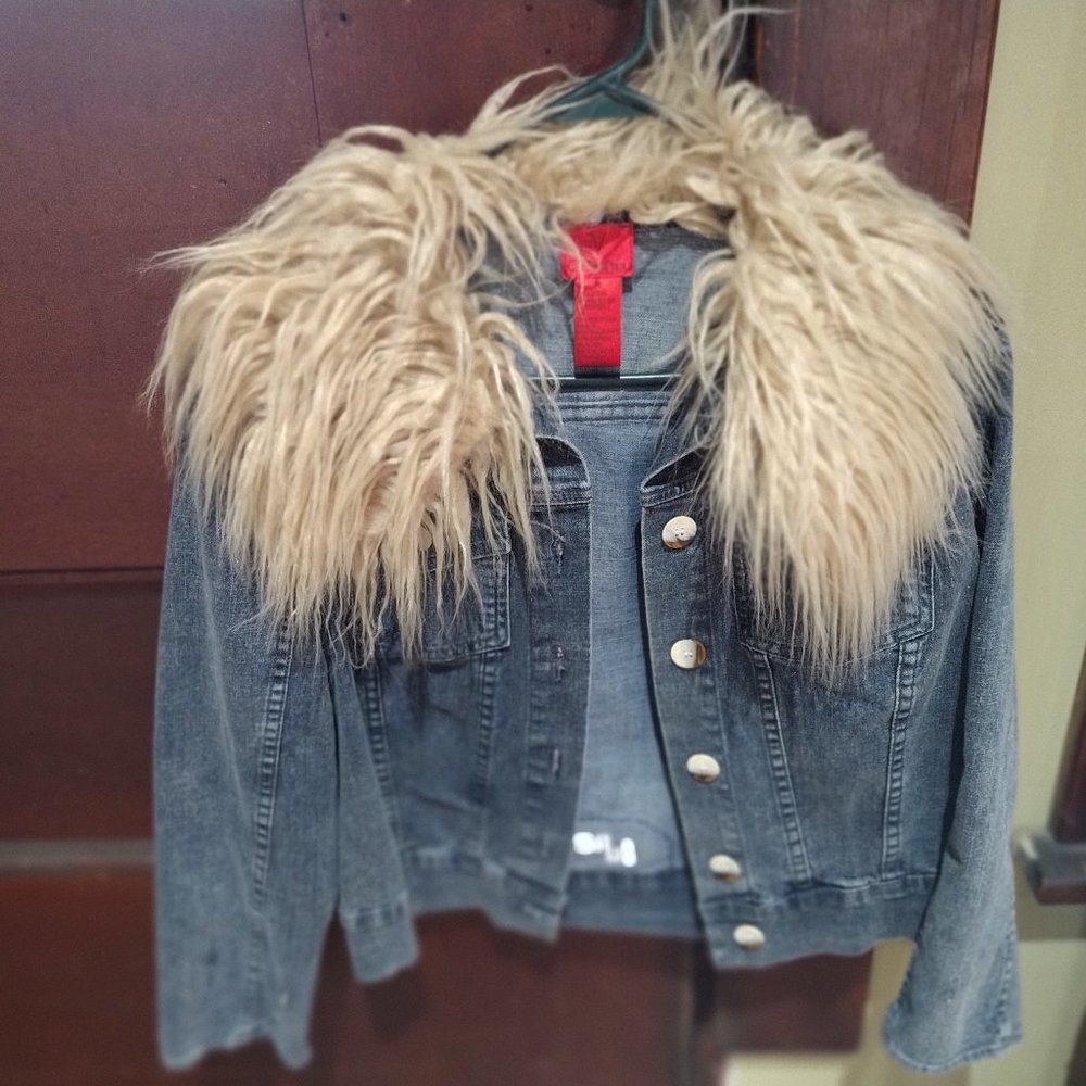 Designer made jean jacket